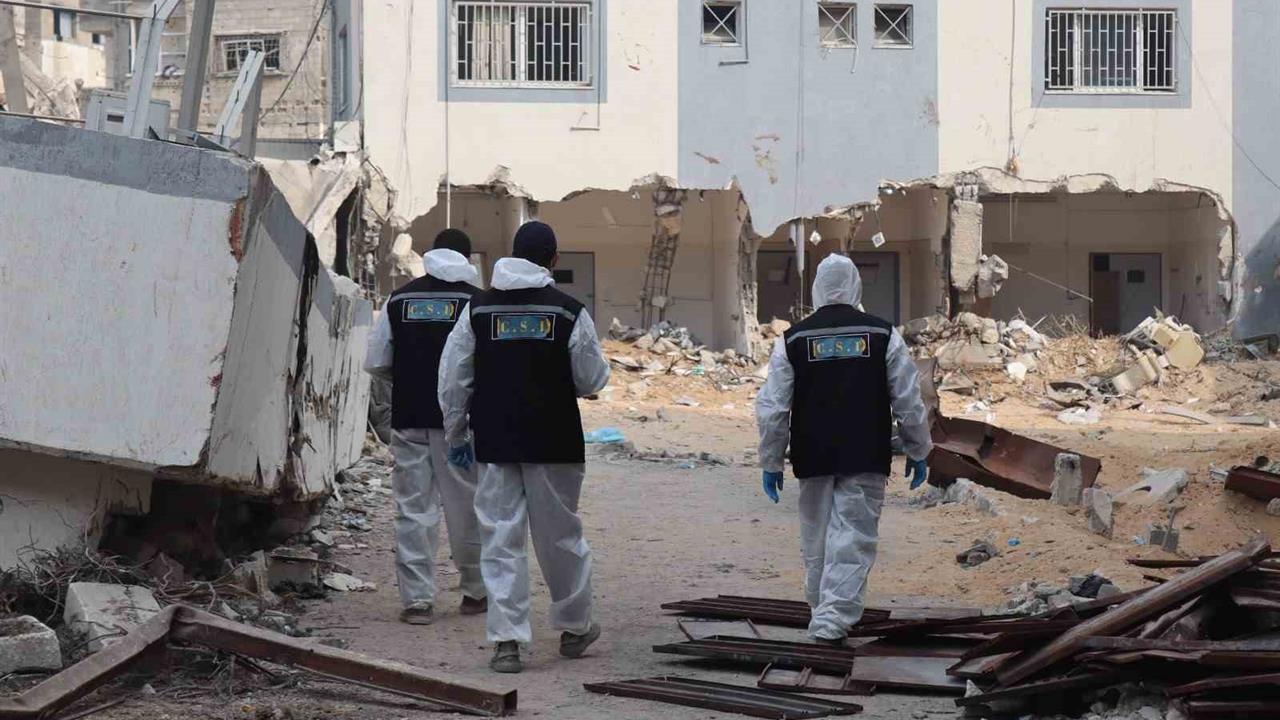 Gazze Şeridi'nde Toplu Defnedilen 35 Cenaze Mezardan Çıkarıldı