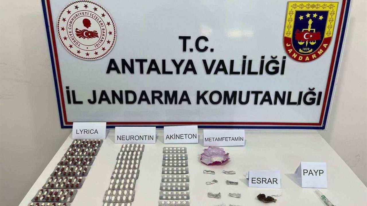 Antalya Alanya'da Jandarma Tarafından Uyuşturucu Operasyonu Düzenlendi