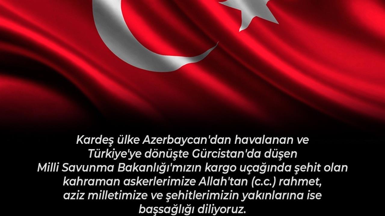 Denizli Ticaret Odası Başkanı Uğur Erdoğan, Şehit Askerler İçin Taziye Mesajı Yayımladı