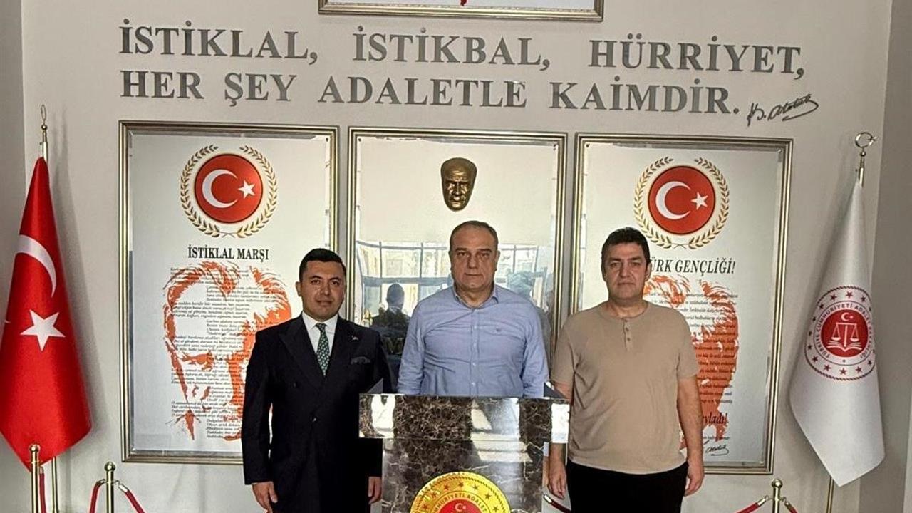 Anamur'da Adalet Sarayı İncelemesi Gerçekleştirildi