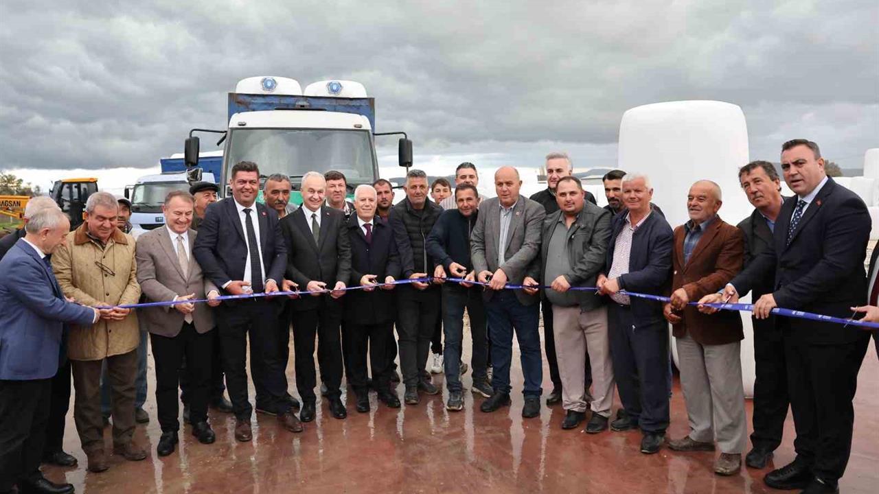 Bursa'da Çiftçilere Sunulan Silaj Paketleme Desteği ile Üretim Artacak
