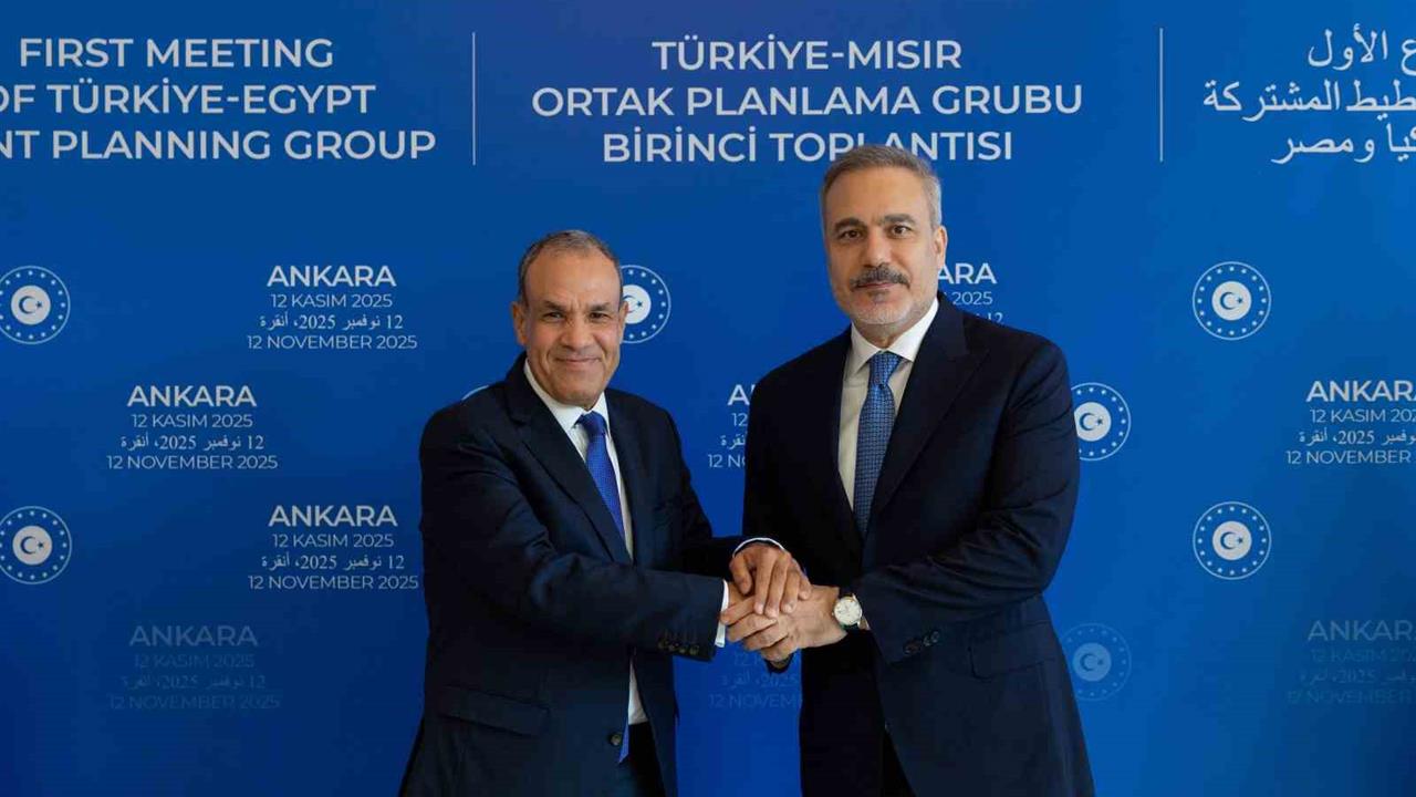 Ankara'da Türkiye-Mısır Ortak Planlama Grubu Toplantısı Yapılıyor