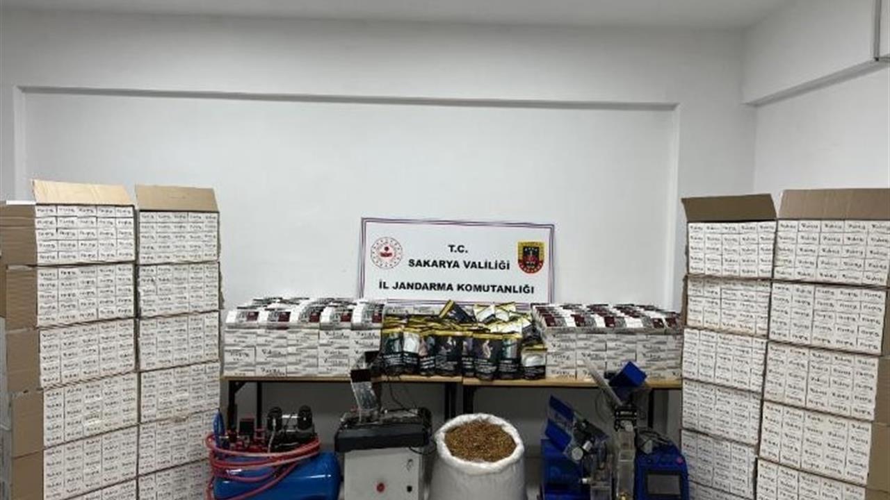 Sakarya Hendek'te Jandarma Tarafından Yapılan Operasyonda 1 Gözaltı