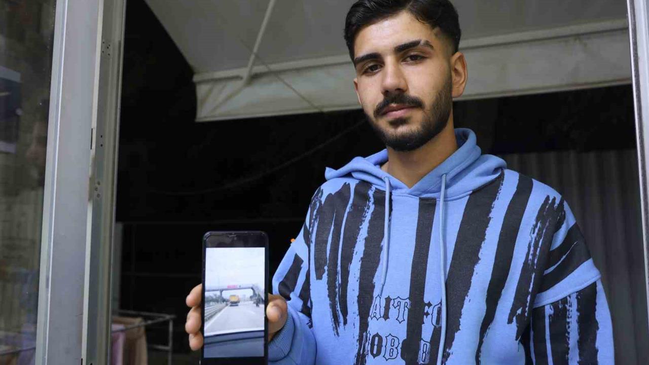 Hatay'da 100 km hızla ilerleyen hafriyat kamyonuna ceza kesildi