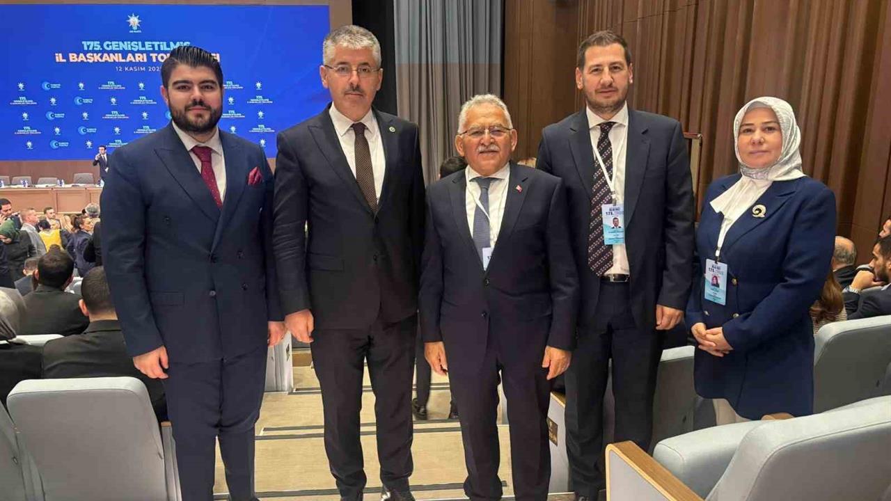 Kayseri'de AK Parti 175. Genişletilmiş İl Başkanları Toplantısı Yapıldı