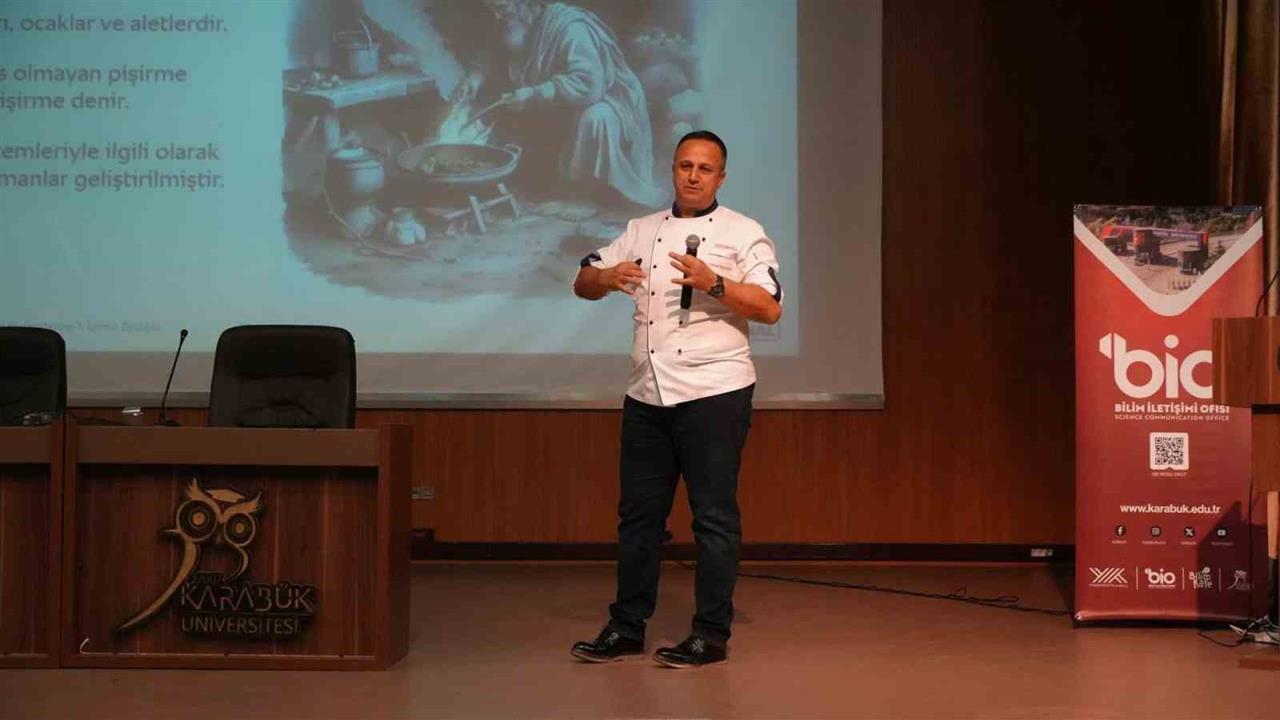 Karabük Üniversitesi'nde Gastronomide Teknolojinin Rolü Üzerine Söyleşi Düzenlendi