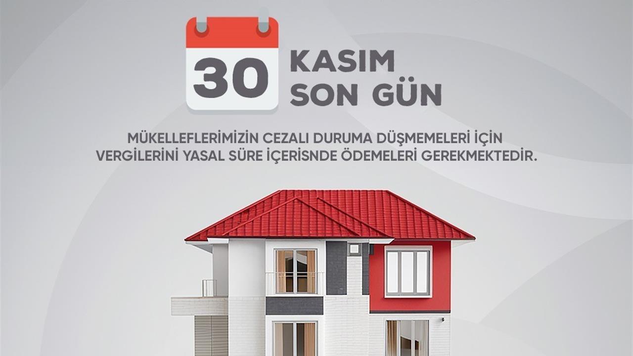 Niğde Belediyesi, 2025 Emlak Vergisi İkinci Taksit Ödemeleri İçin Son Tarih 30 Kasım