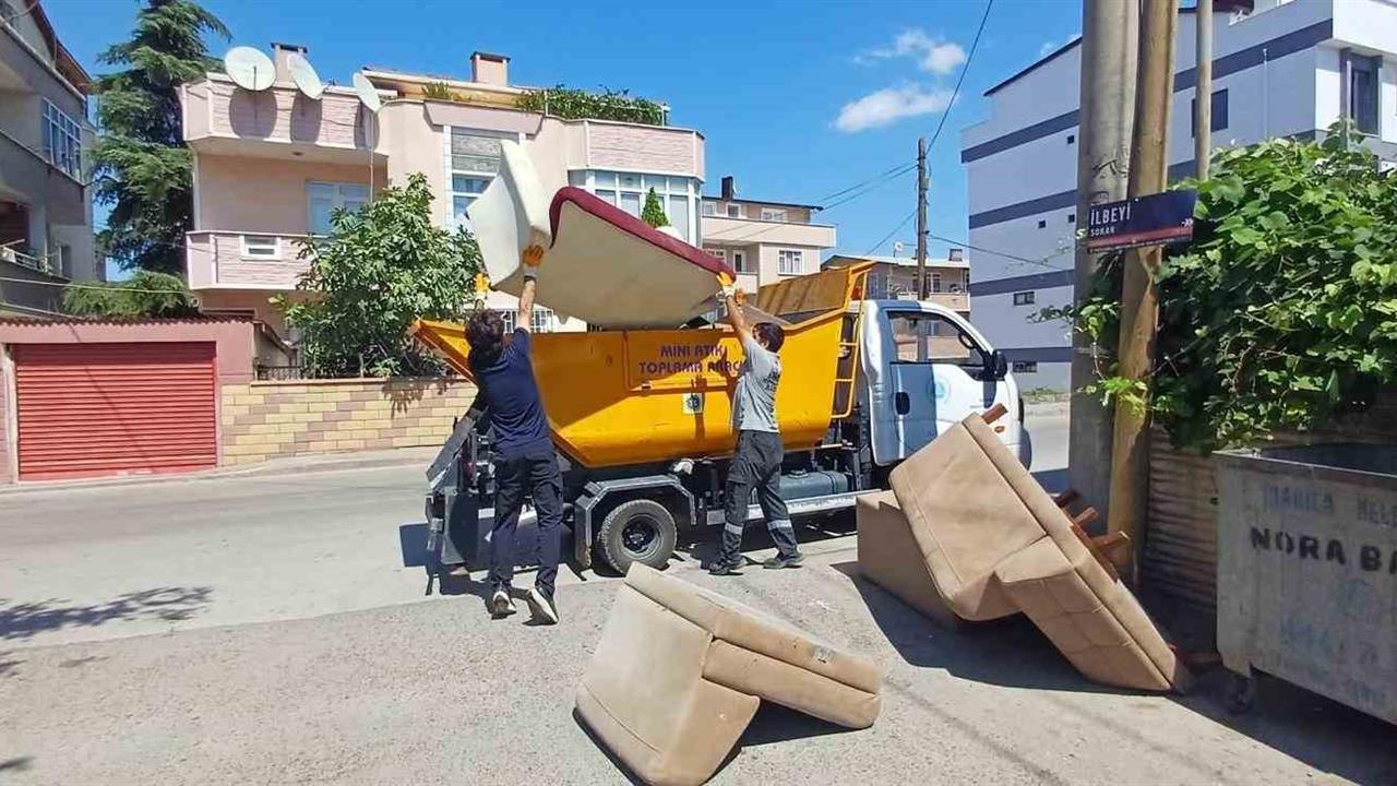 Darıca'da Moloz ve Hacimli Atıklar İçin Atık Alım Günleri Uygulaması Başlatıldı