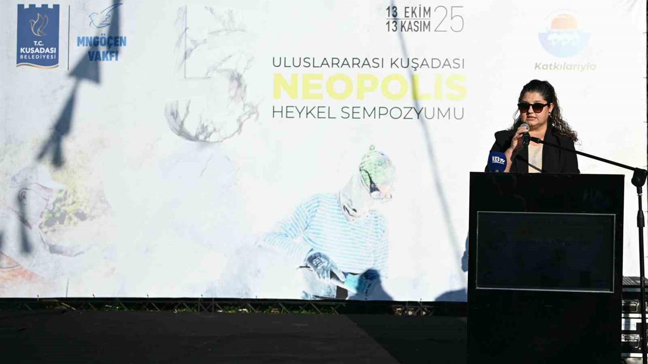 Kuşadası'nda 5’inci Uluslararası Neopolis Heykel Sempozyumu Gerçekleşti