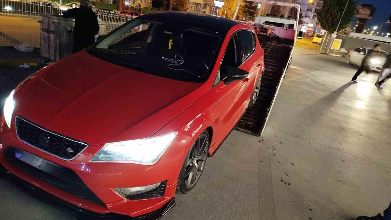 Eskişehir'de Drift Atan Sürücüye 74 Bin TL Ceza Kesildi