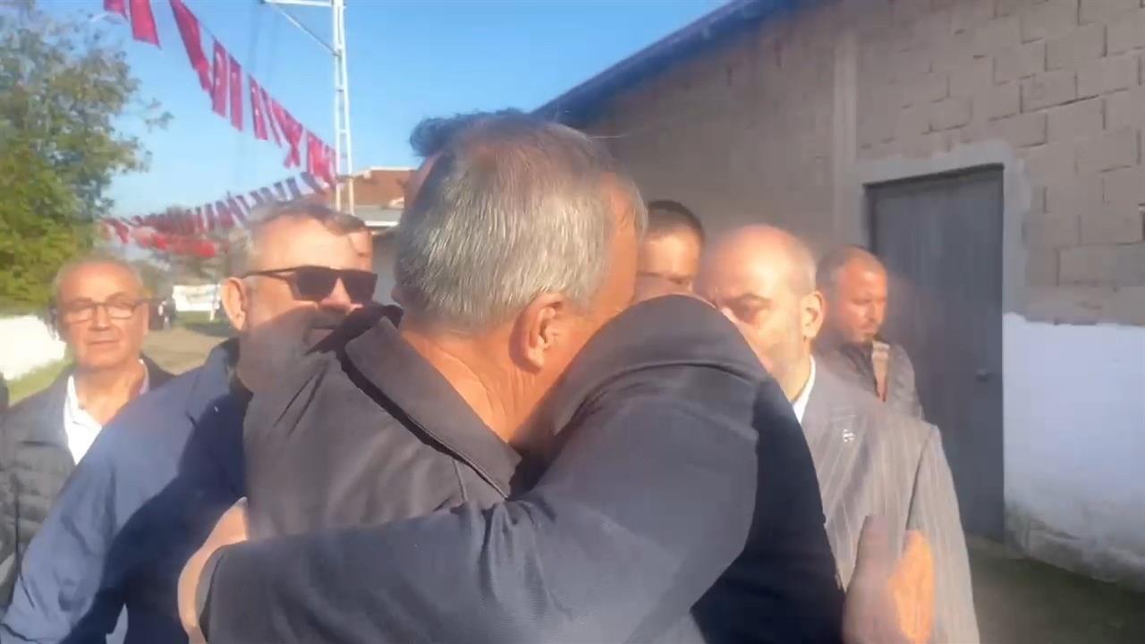 Tekirdağ Muratlı'da Şehit Babası MHP’li Başkanla Görüştü