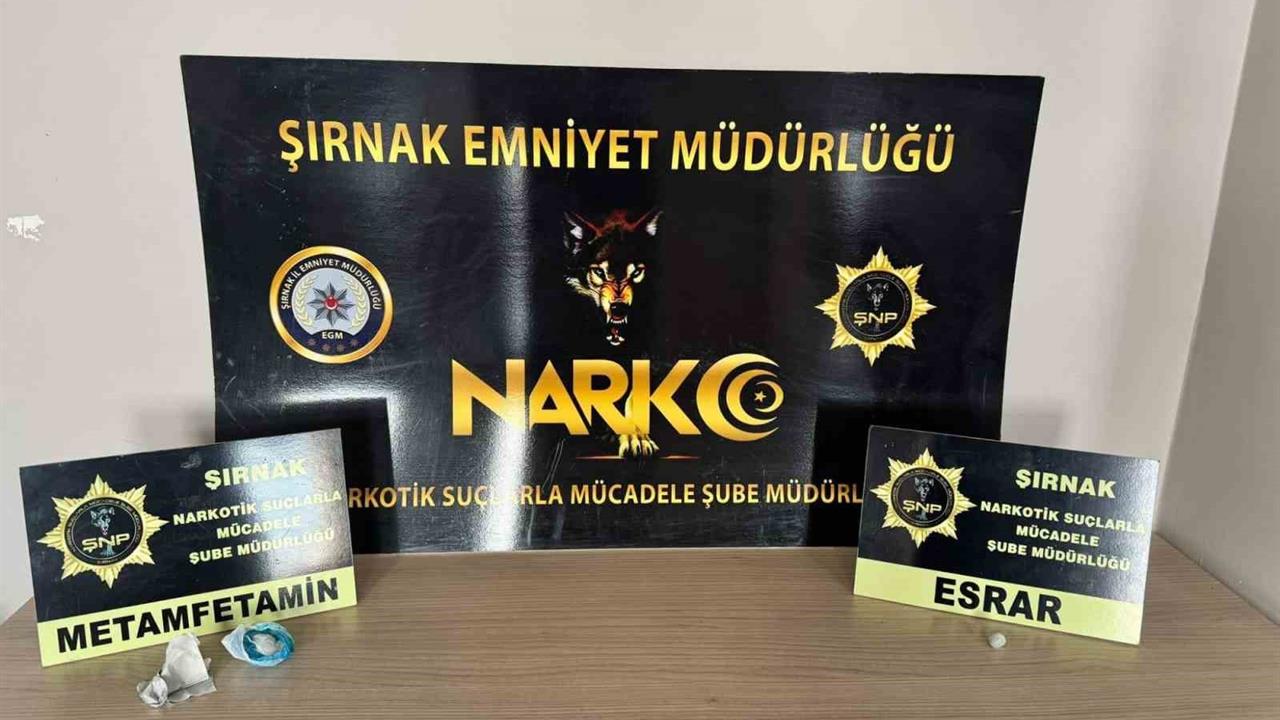 Şırnak'ta Narkotik Ekipleri Tarafından Yapılan Operasyonda 9 Gözaltı