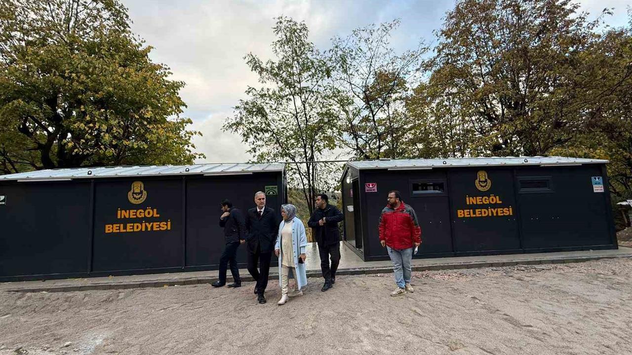 Bursa İnegöl'de Oylat Mağarası Çevresinde Yenileme Çalışmaları Başladı