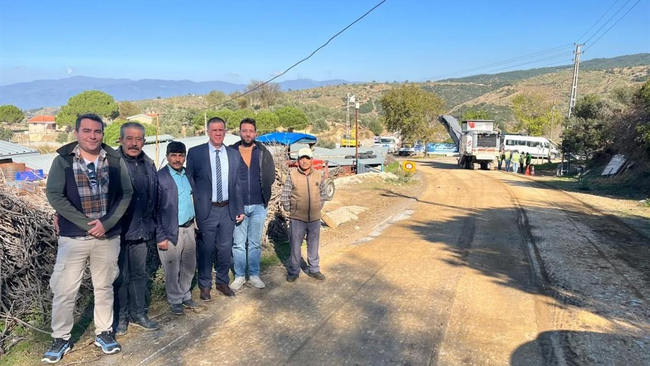 Yenipazar Koyunlar Mahallesi Giriş Yolunda Yenileme Çalışmaları Başladı