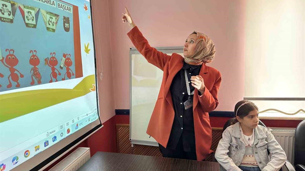 Kütahya Belediyesi, Özel Öğrencilere Sıfır Atık Eğitimi Verdi