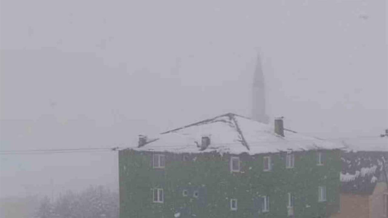 Giresun Bektaş ve Kulakkaya Yaylalarında Kar Yağışı Etkili Oldu