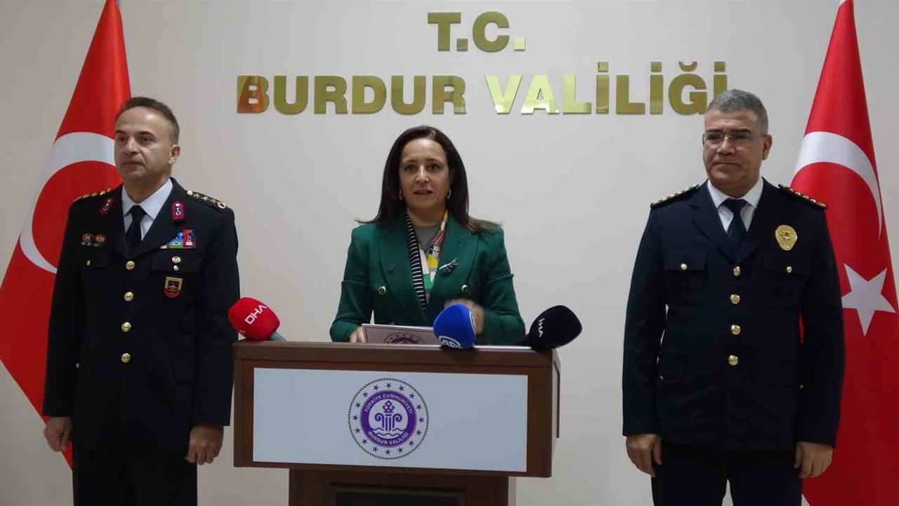 Burdur'da 2025 Yılının İlk 10 Ayında 9 Bin 146 Asayiş Olayı Gerçekleşti