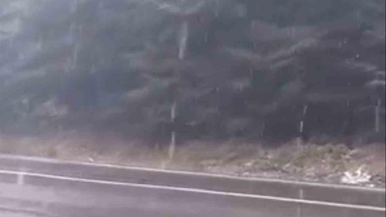 Bolu Yükseklerinde Sabah Saatlerinden İtibaren Kar Yağışı Etkili Oldu