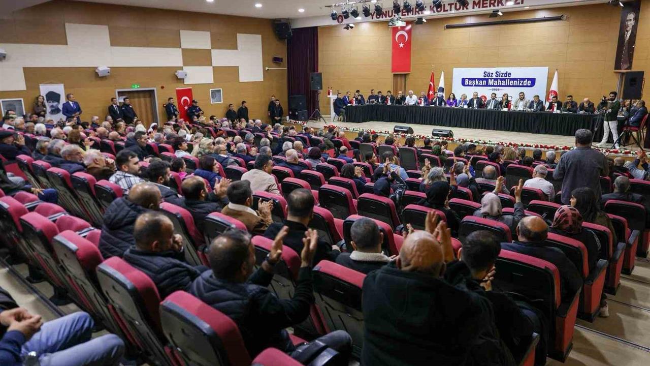 Keçiören'de 3 Mahallede Halk Buluşması Gerçekleştirildi