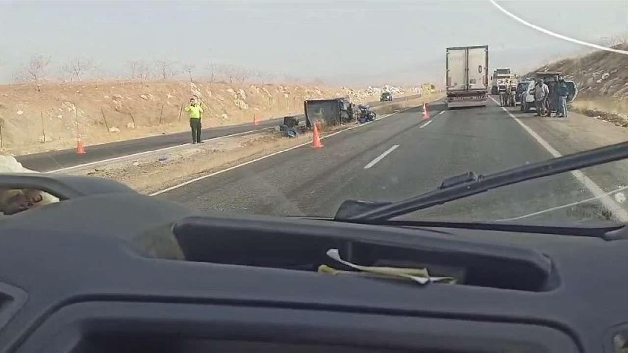Siirt'te Patpat Aracının Devrilmesi Sonucu 1 Kişi Yaralandı