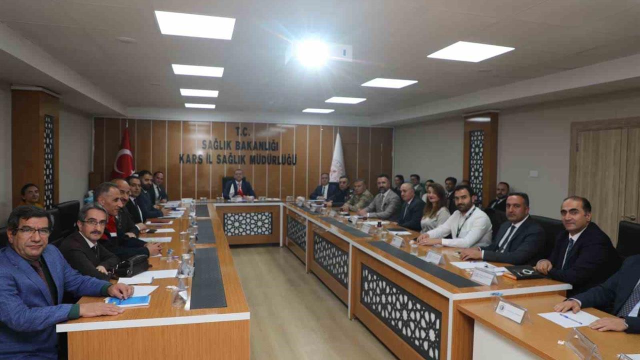 Kars'ta Bağımlılıkla Mücadele Toplantısı Gerçekleştirildi