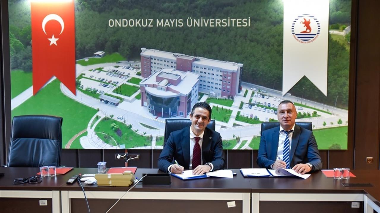 Samsun'da OMÜ ve Aziz Atik Fen Lisesi arasında İş Birliği Protokolü İmzalandı