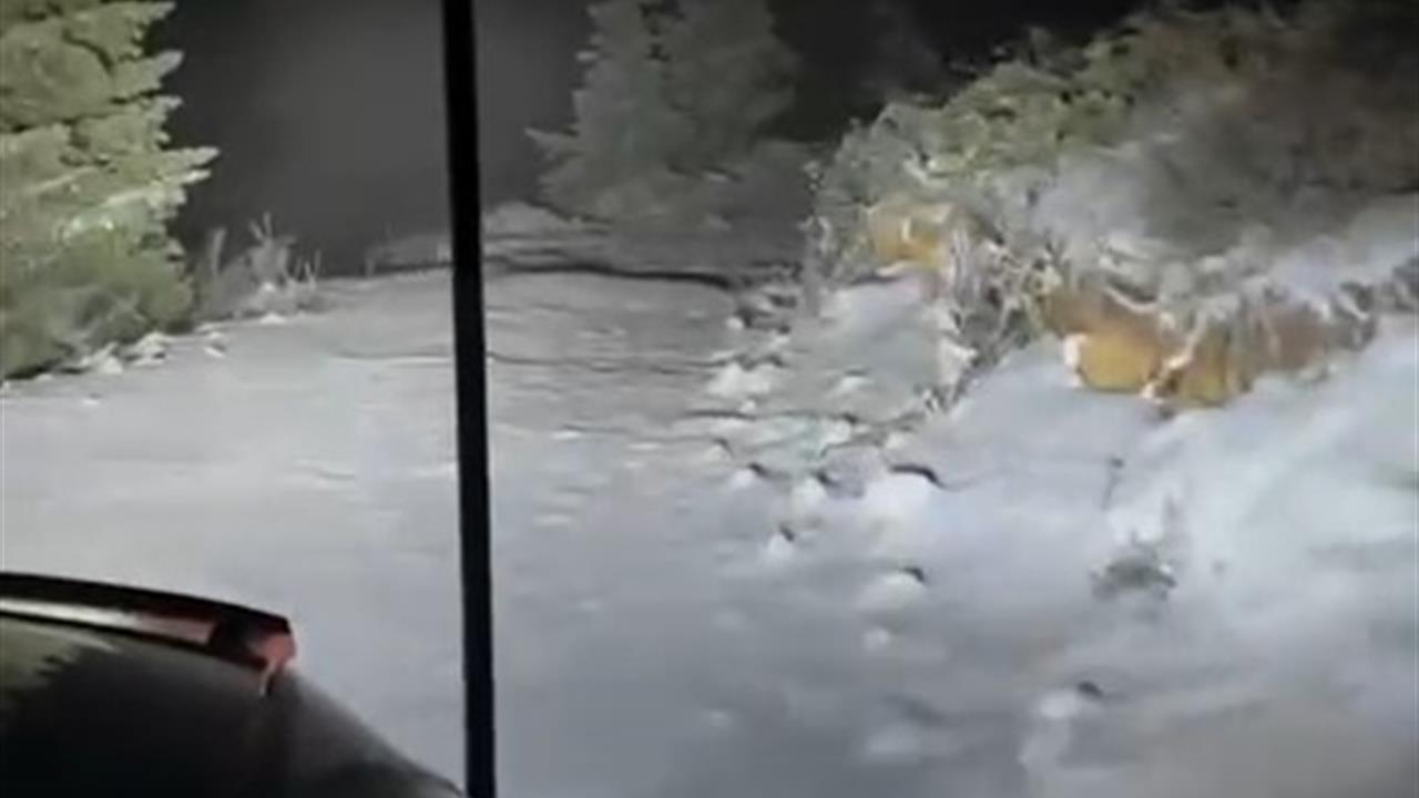 Çankırı Ilgaz'da Etkili Olan Kar Yağışı Yüksek Kesimleri Beyaza Bürüdü