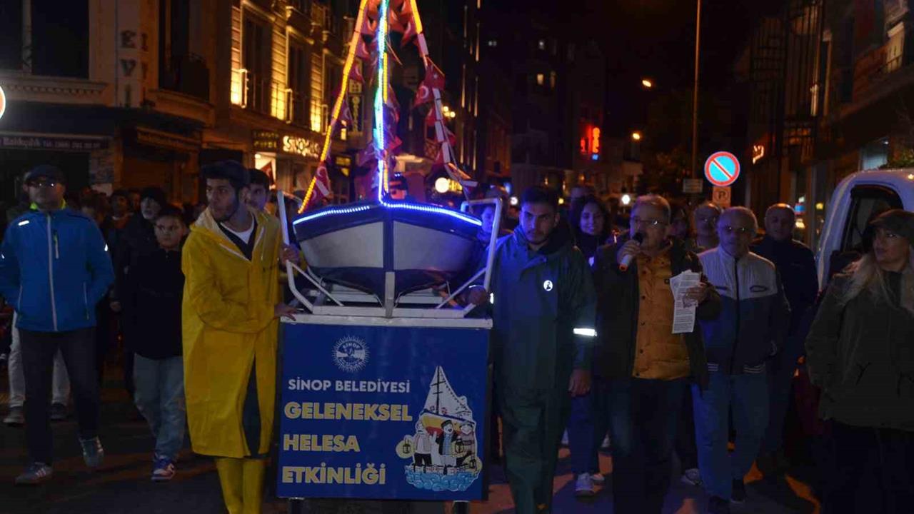 Sinop'ta 6. Lakerda Festivali Kapsamında Helesa Yürüyüşü Yapıldı