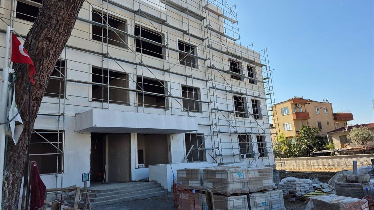 Aydın Umurlu Mahallesi'nde Fatih İlkokulu İnşaatında Sona Gelindi