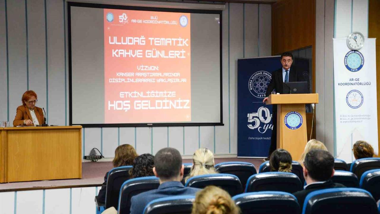 Bursa'da Tematik Kahve Günleri'nde Kanser Araştırmaları Üzerine Tartışmalar Yapıldı