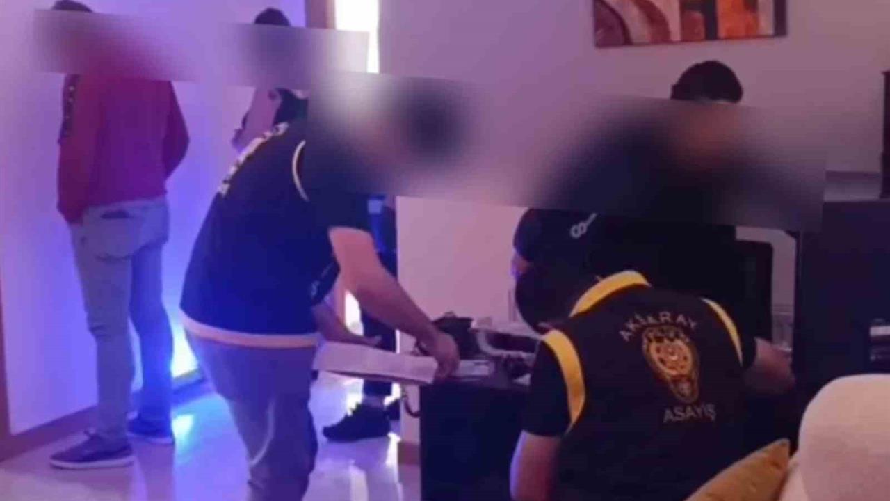 Aksaray'da Fuhuş Operasyonunda 3 Kişi Tutuklandı