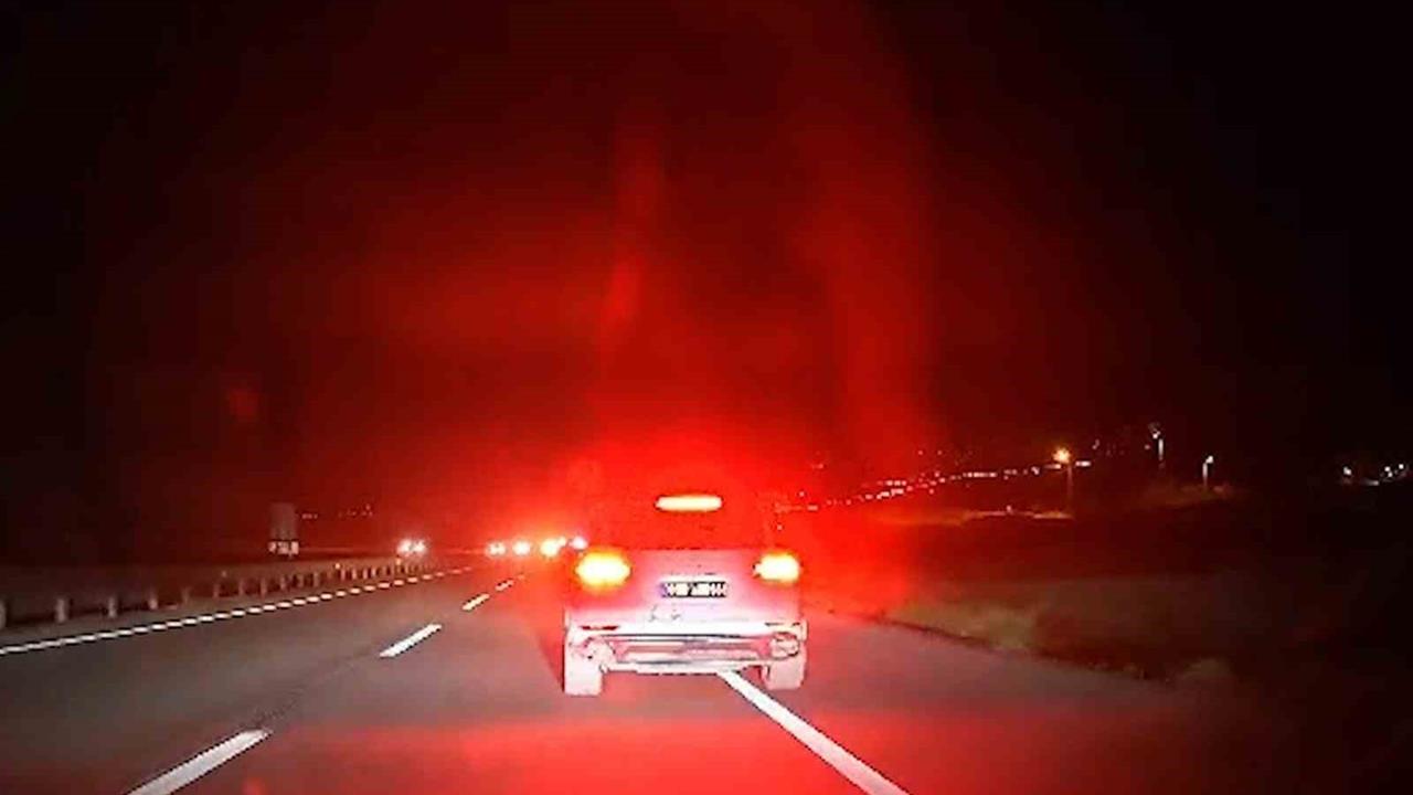 Kırıkkale'de Tehlikeli Trafik Manevraları Yapan Sürücü Yakalandı