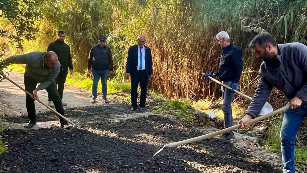 Sultanhisar'da Başkan Yıldırımkaya, Çalışmaları Yerinde Gözlemledi