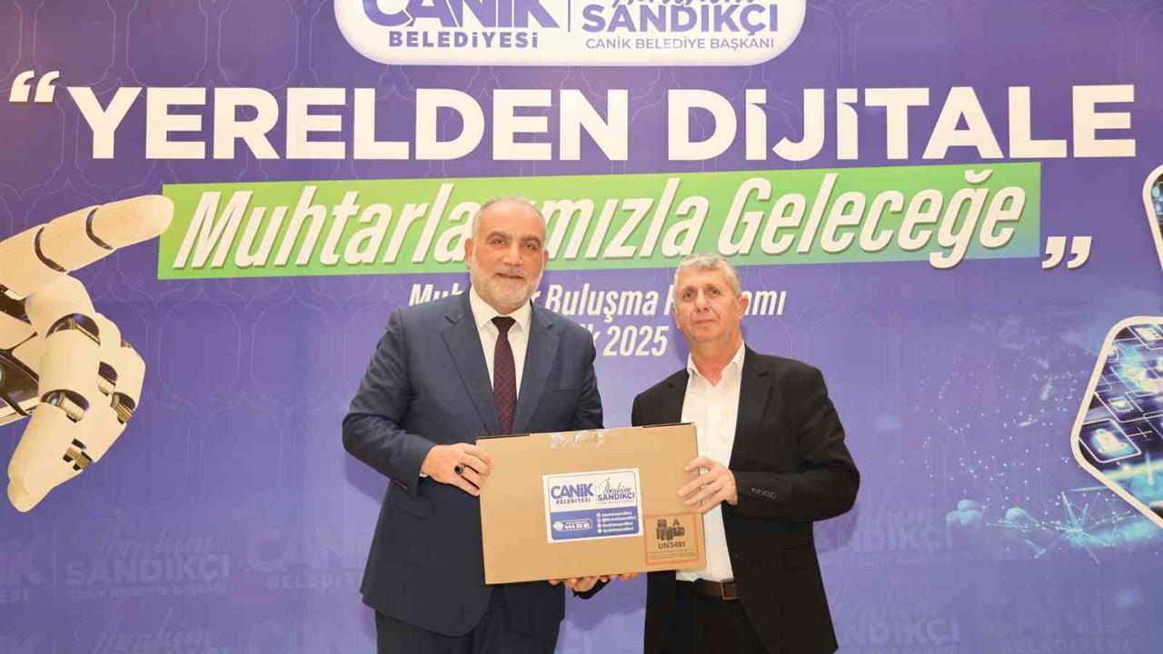 Samsun Canik'te Dijital Dönüşümle Hızlı Hizmet Amaçlanıyor