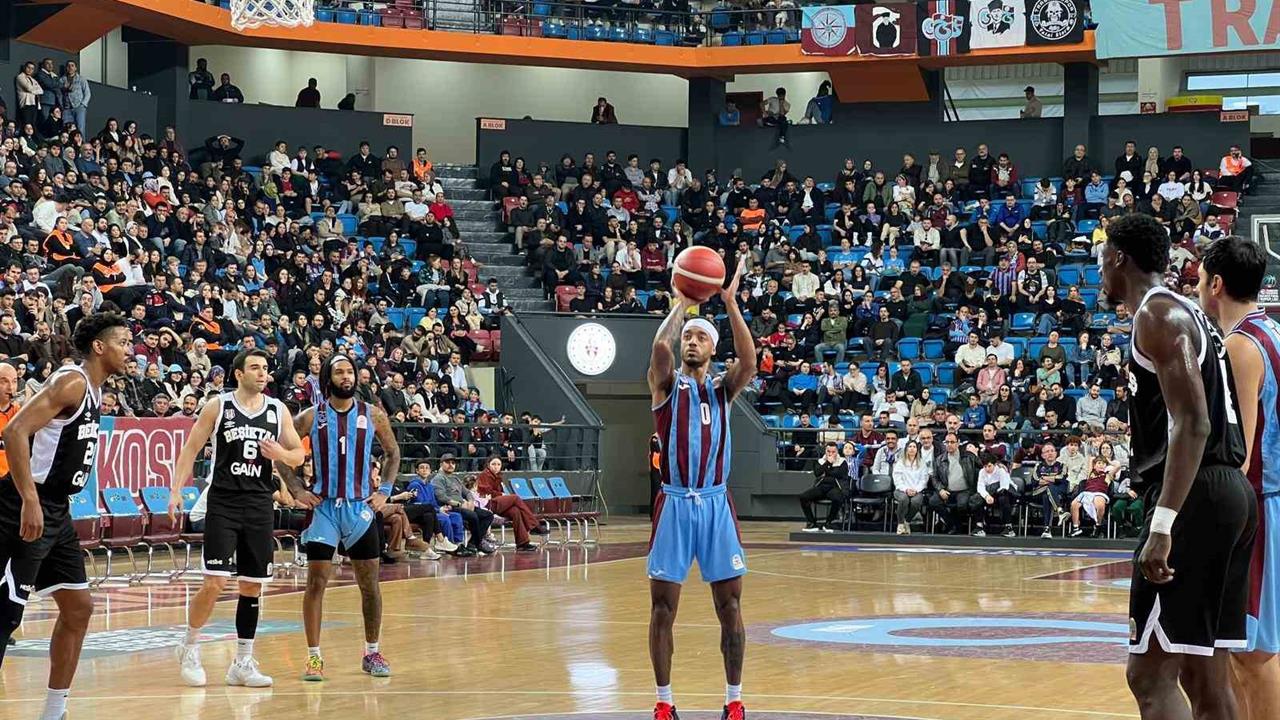 Trabzon'da Trabzonspor, Beşiktaş'a 98-84 Mağlup Oldu