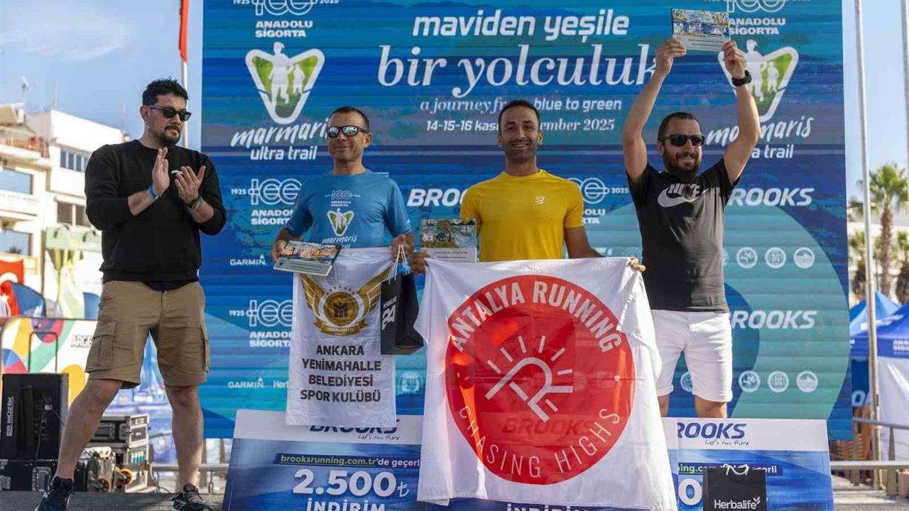 Marmaris'te Ultra Trail Yarışması Sona Erdi, Vali Yardımcısı Cevheroğlu Açıklamalarda Bulundu
