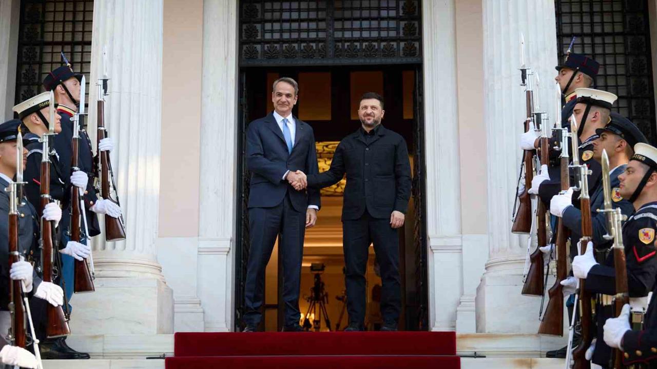 Atina'da Ukrayna ve Yunanistan Arasında Doğalgaz Anlaşması İçin Niyet Mektubu İmzalandı