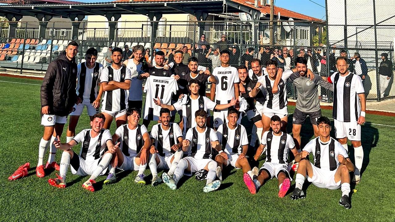 Çeşme Belediyespor, İzmir Güzelbahçe'yi 4-2 Mağlup Ederek 3 Puan Aldı
