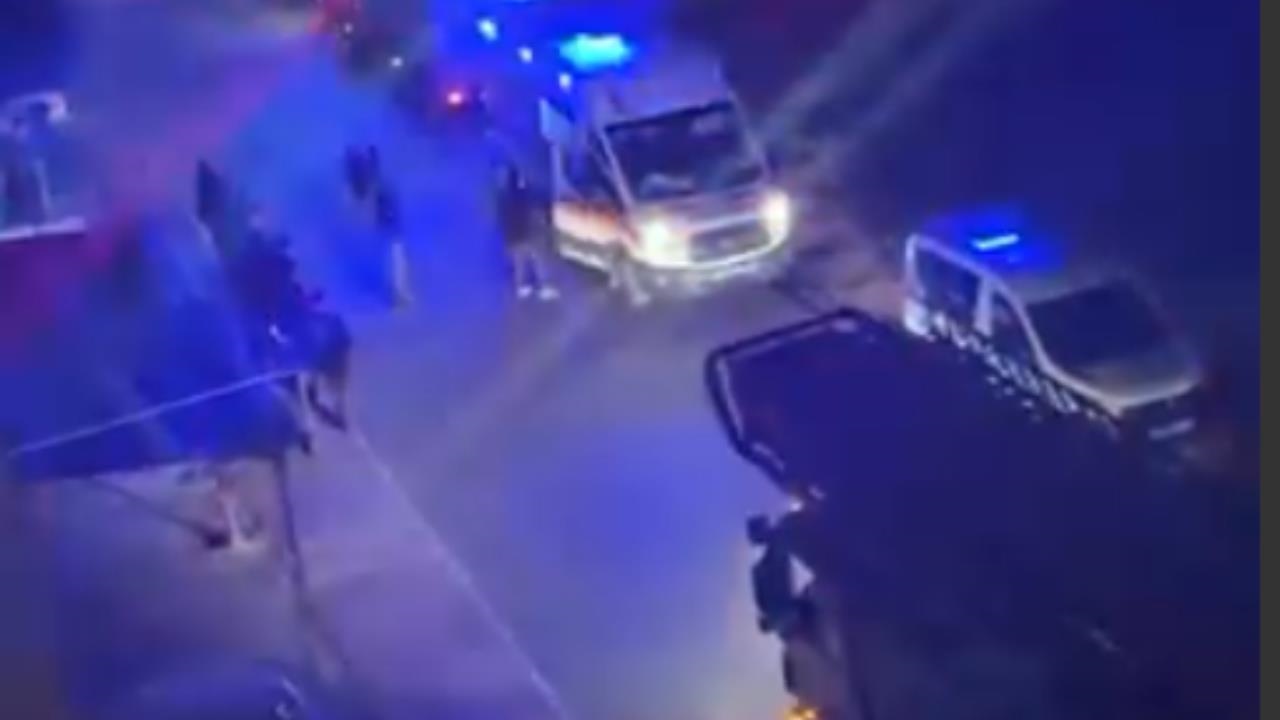 Mersin Mezitli Merkez Mahallesi'nde Gece Yaşanan Olayda Ekipler Görevde