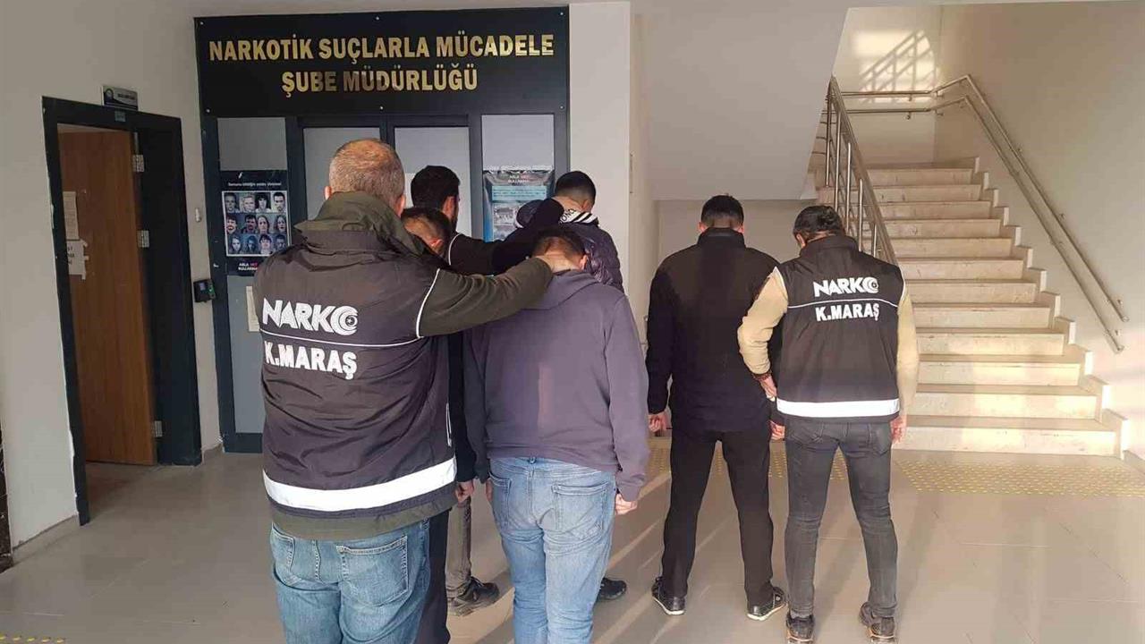 Kahramanmaraş'ta Uyuşturucu Ticareti Nedeniyle 7 Kişi Tutuklandı