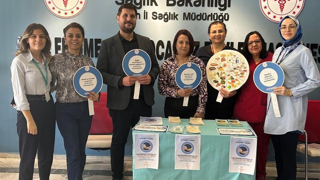 Söke'de Dünya Diyabet Günü Kapsamında Farkındalık Etkinliği Düzenlendi