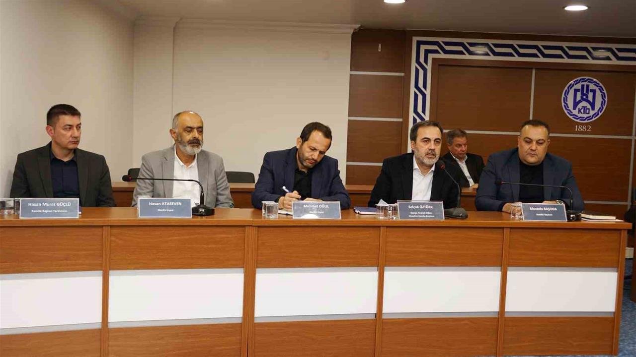 Konya'da KTO Toplantısında Ekonomik Rekabetin Temelleri Tartışıldı