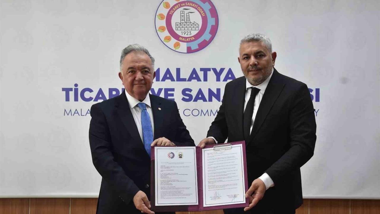 Malatya ve Osmaniye Ticaret ve Sanayi Odaları Kardeş Oda Protokolü İmzaladı