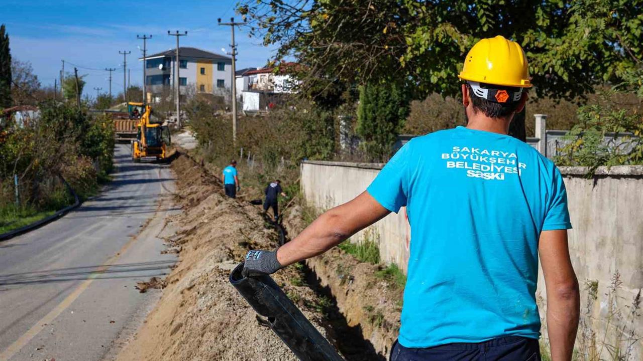 Sakarya Ferizli'de 5 Kilometrelik İçme Suyu Hattı Yenileniyor