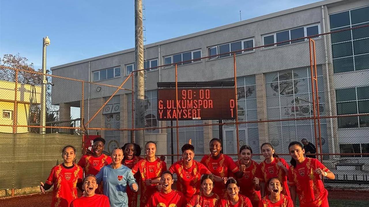 Auran Kayseri Kadın FK, Konya'da Genç Ülküm Spor'u 1-0 Yenerek Galibiyetini Sürdürdü