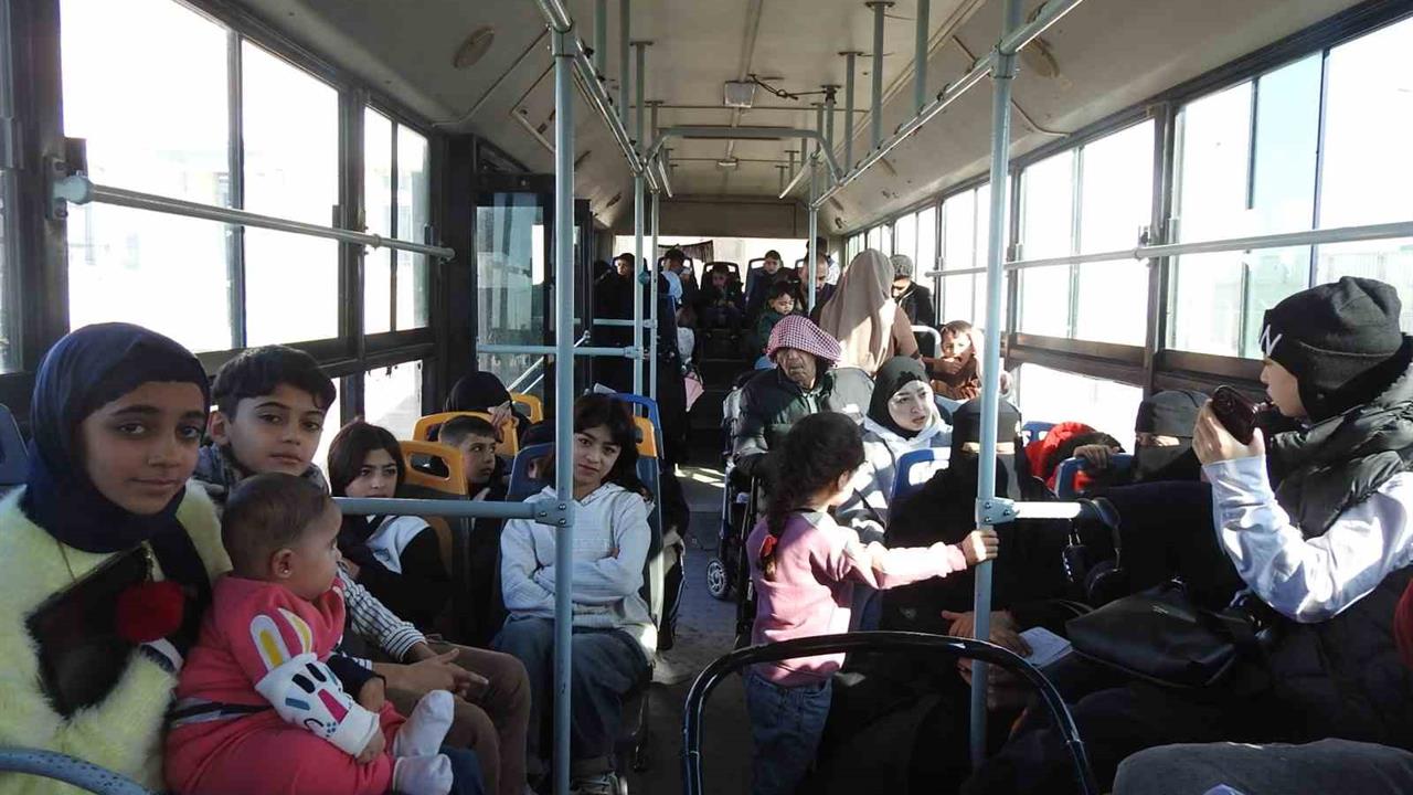 Kilis Öncüpınar Sınır Kapısı'nda Suriyelilerin Gönüllü Dönüş Süreci Sürüyor