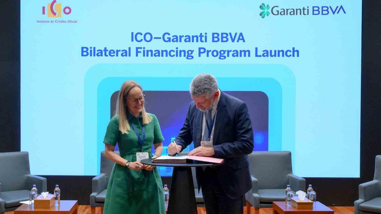 İstanbul'da Garanti BBVA ve İspanyol ICO Arasında Yeni Finansman Anlaşması Yapıldı