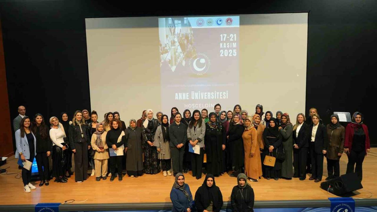 Adıyaman'da "Anne Üniversitesi" Açılış Programıyla Faaliyete Geçti