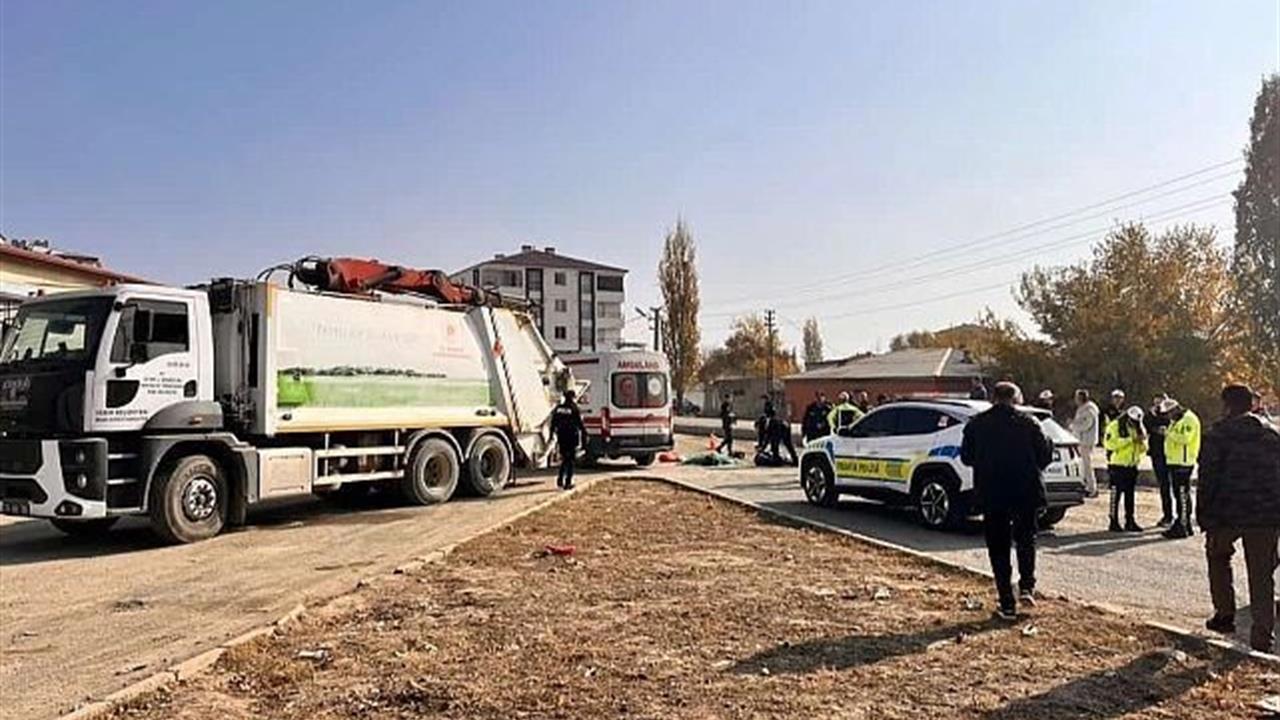 Iğdır Merkez'de Çöp Aracının Çarptığı Kadın Hayatını Kaybetti