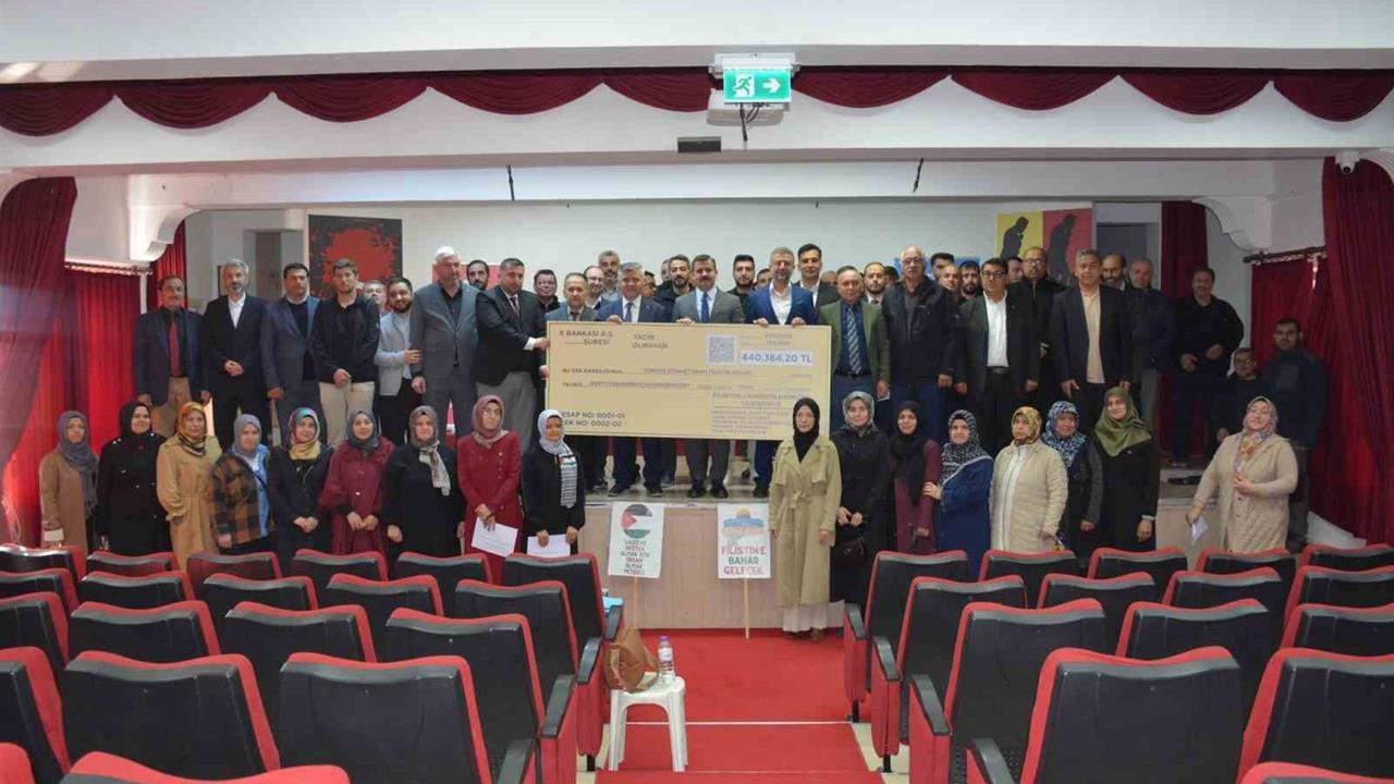 Köyceğiz’deki Din Görevlileri Filistin için Yardım Kampanyası Düzenledi